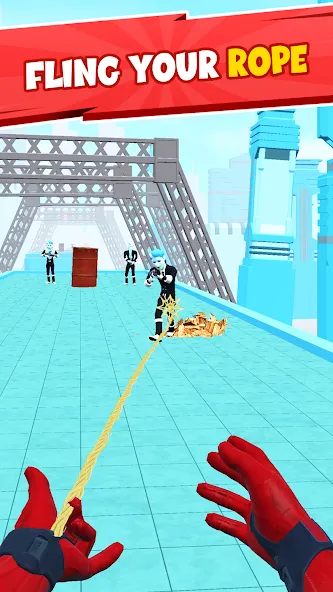 Web Master 3D: Superhero Games (Веб Мастер 3Д) [МОД: Деньги, Монеты и Меню MOD] Screenshot 2