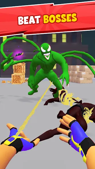 Web Master 3D: Superhero Games (Веб Мастер 3Д) [МОД: Деньги, Монеты и Меню MOD] Screenshot 5