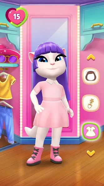 My Talking Angela 2 [МОД: Деньги, Монеты и Меню MOD] Screenshot 1