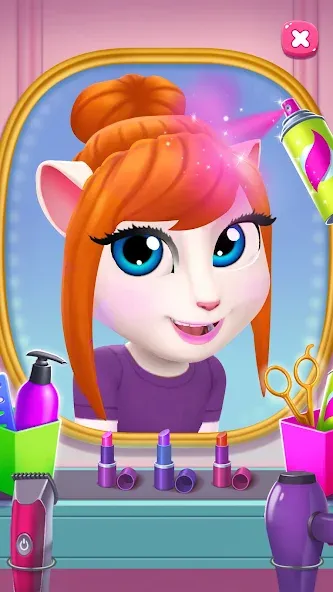 My Talking Angela 2 [МОД: Деньги, Монеты и Меню MOD] Screenshot 2