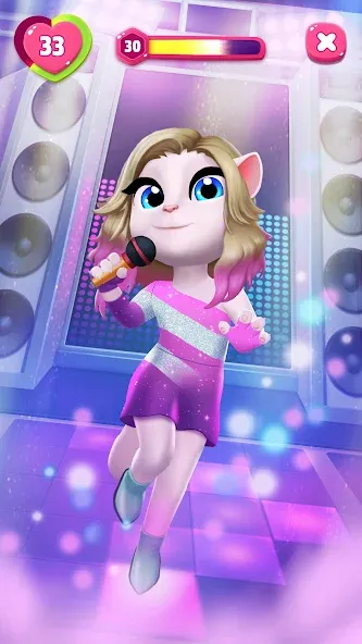 My Talking Angela 2 [МОД: Деньги, Монеты и Меню MOD] Screenshot 3