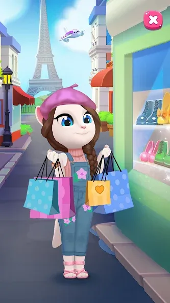 My Talking Angela 2 [МОД: Деньги, Монеты и Меню MOD] Screenshot 4