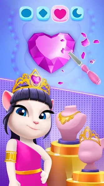 My Talking Angela 2 [МОД: Деньги, Монеты и Меню MOD] Screenshot 5