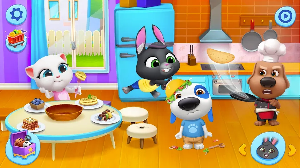 My Talking Tom Friends [МОД: Много денег, Монет и Все открыто] Screenshot 5