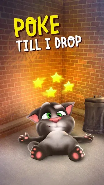 Talking Tom Cat [МОД: Много монет, Открытые уровни и Мега MOD] Screenshot 2