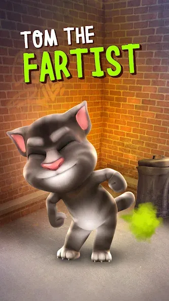 Talking Tom Cat [МОД: Много монет, Открытые уровни и Мега MOD] Screenshot 3
