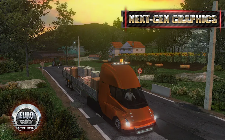 European Truck Simulator (Юро Трак Драйвер) [МОД: Бесконечные деньги, Монеты и Мега MOD] Screenshot 1