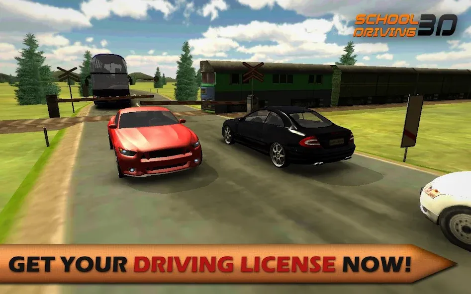 School Driving 3D (Скул Драйвинг 3Д) [МОД: Деньги, Монеты и Меню MOD] Screenshot 1