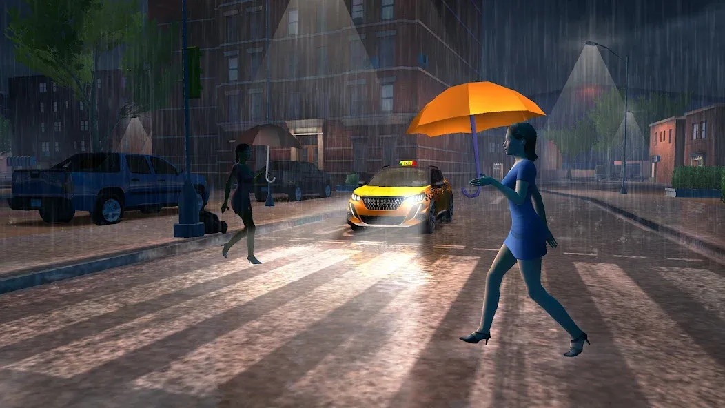Taxi Sim 2022 Evolution (Такси Сим 2020) [МОД: Бесконечные деньги, Монеты и Мега MOD] Screenshot 2