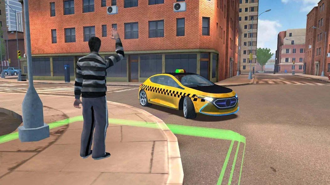 Taxi Sim 2022 Evolution (Такси Сим 2020) [МОД: Бесконечные деньги, Монеты и Мега MOD] Screenshot 4