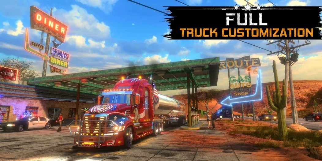 Truck Simulator USA Revolution (Трак Симулятор США Революция) [МОД: Много монет, Открытые уровни и Мега MOD] Screenshot 5