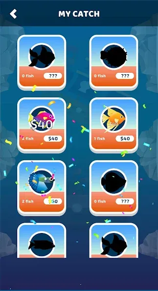 Idle Furry Fishing! [МОД: Все открыто, Дополнительные деньги и Меню MOD] Screenshot 3