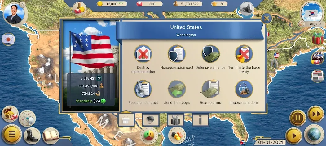 MA 2 – President Simulator [МОД: Меню, Бесконечные монеты и Открытые уровни] Screenshot 3