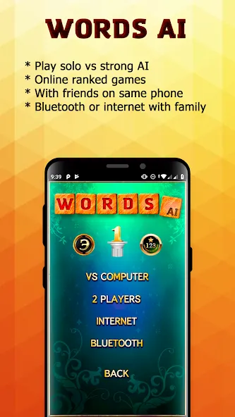 Words AI Friends Classic [МОД: Меню, Бесконечные монеты и Открытые уровни] Screenshot 2
