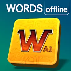 Скачать Words AI Friends Classic [МОД: Меню, Бесконечные монеты и Открытые уровни] | Взлом Words AI Friends Classic на Андроид