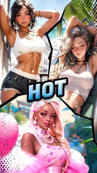 Adult Sexy Coloring Games [МОД: Много денег, Монет и Все открыто] Screenshot 2