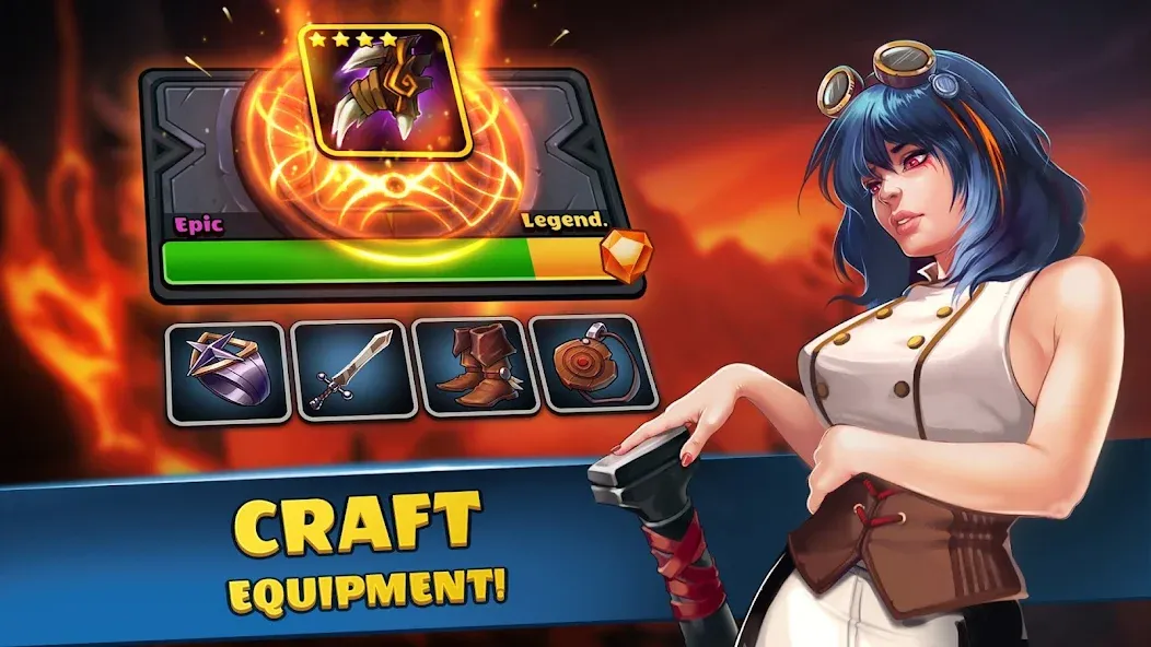 Auto Brawl Chess (Авто Бравл Шахматы) [МОД: Деньги, Монеты и Меню MOD] Screenshot 2