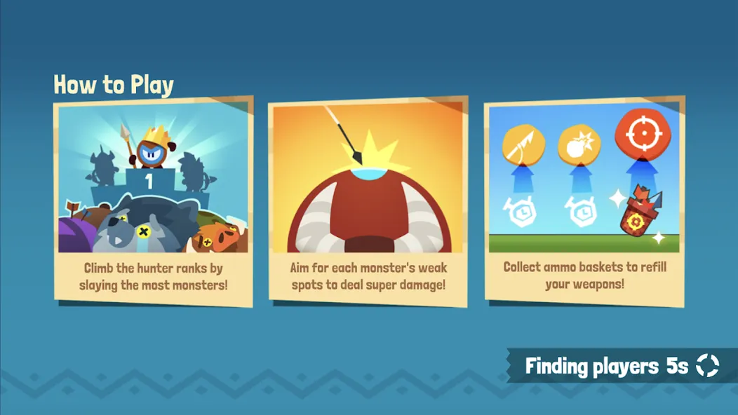 Tiny Hunters - Monsters Attack (Тини Хантерс) [МОД: Бесконечные деньги, Монеты и Мега MOD] Screenshot 3