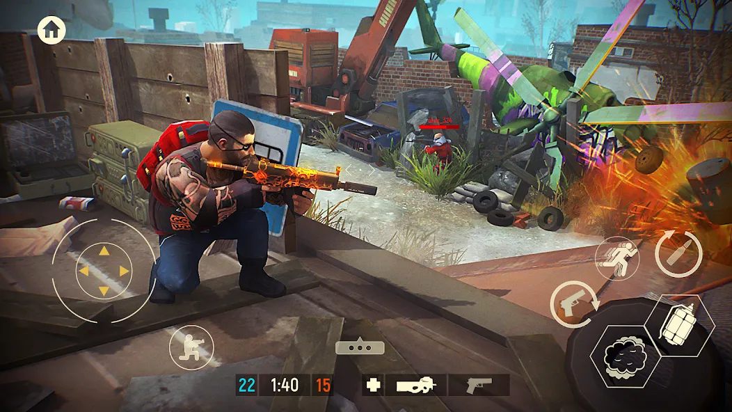 Tacticool: 3rd person shooter (Тактикул) [МОД: Меню, Бесконечные монеты и Открытые уровни] Screenshot 2