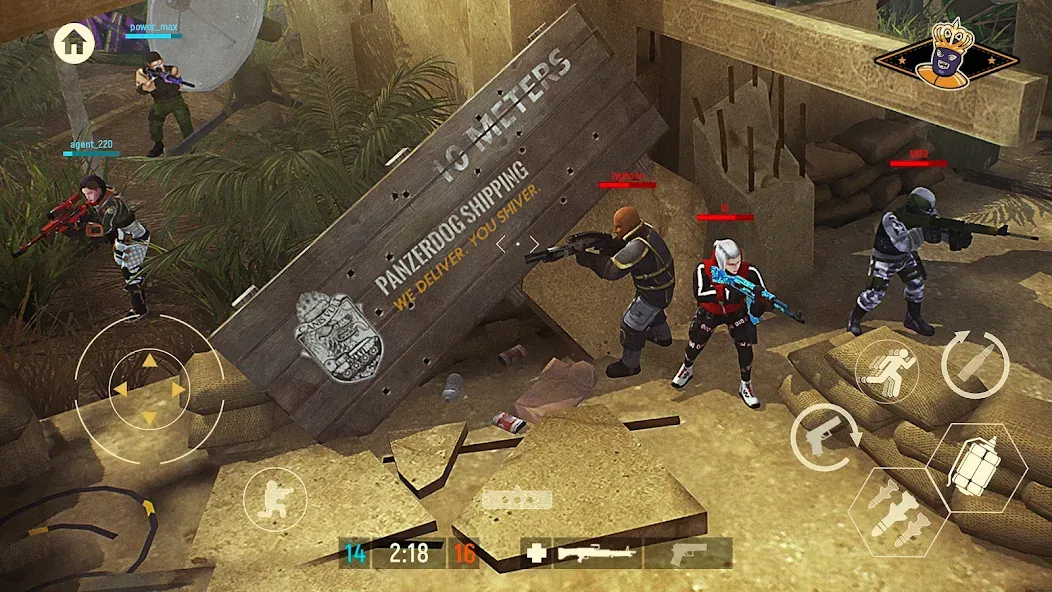Tacticool: 3rd person shooter (Тактикул) [МОД: Меню, Бесконечные монеты и Открытые уровни] Screenshot 4