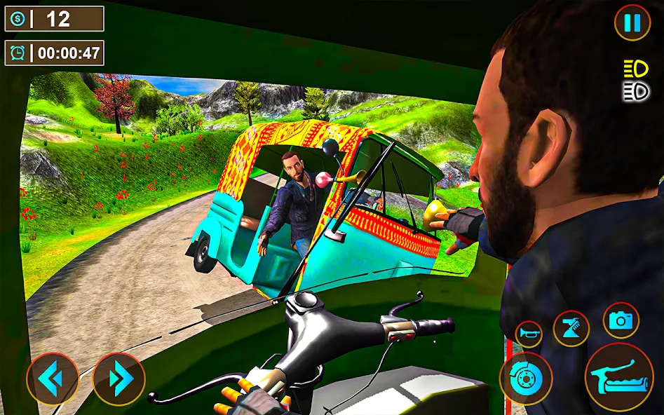 Tuk Tuk Offroad Auto Rickshaw (Тук Тук оффроуд автомобильный рикша) [МОД: Много монет, Открытые уровни и Мега MOD] Screenshot 4