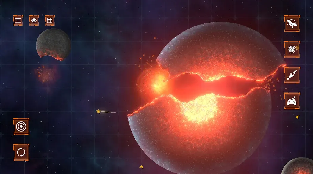 Solar Smash 2D (Соляр Смэш 2Д) [МОД: Много денег, Монет и Все открыто] Screenshot 1