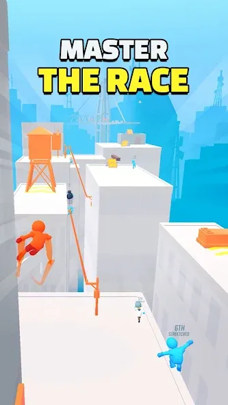 Parkour Race - FreeRun Game (Паркур Рейс) [МОД: Бесконечные деньги, Монеты и Мега MOD] Screenshot 3