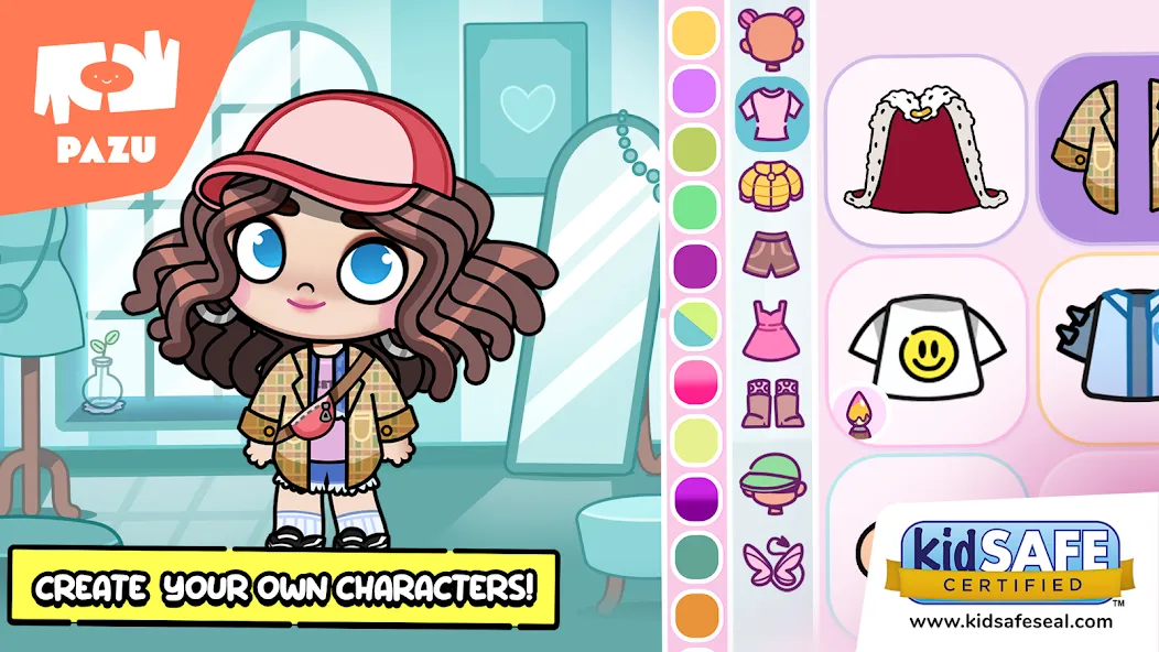 Avatar Maker Dress up for kids [МОД: Много монет, Открытые уровни и Мега MOD] Screenshot 1