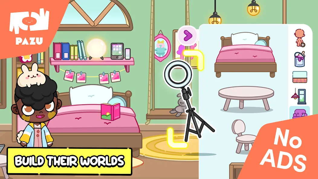 Avatar Maker Dress up for kids [МОД: Много монет, Открытые уровни и Мега MOD] Screenshot 2