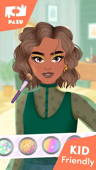 Makeup Girls: Dress up games [МОД: Меню, Бесконечные монеты и Открытые уровни] Screenshot 3