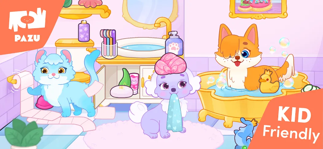 Princess Palace Pets World [МОД: Все открыто, Дополнительные деньги и Меню MOD] Screenshot 2