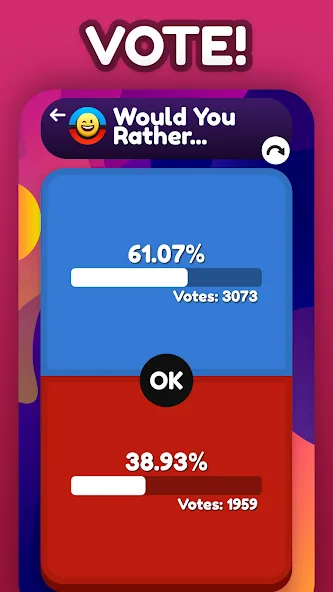 Would You Rather ? [МОД: Меню, Бесконечные монеты и Открытые уровни] Screenshot 2