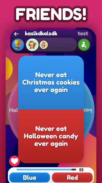 Would You Rather ? [МОД: Меню, Бесконечные монеты и Открытые уровни] Screenshot 5