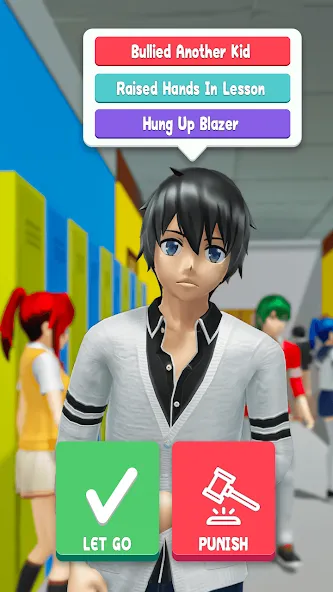 Anime School Teacher Simulator [МОД: Деньги, Монеты и Меню MOD] Screenshot 1