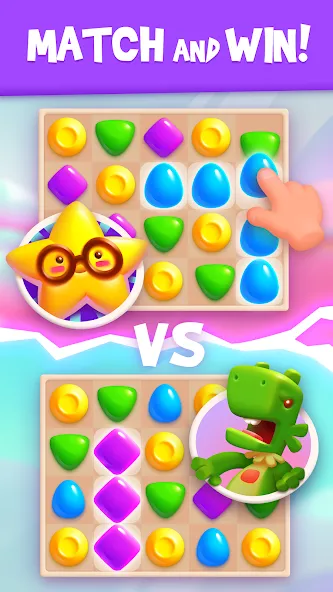 Match Arena [МОД: Меню, Бесконечные монеты и Открытые уровни] Screenshot 1