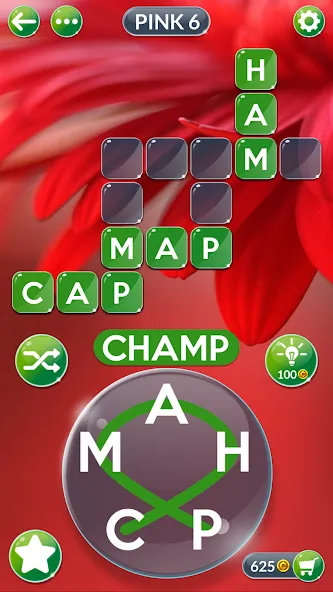 Wordscapes In Bloom (Вордскейпс Ин Блум) [МОД: Много монет, Открытые уровни и Мега MOD] Screenshot 4
