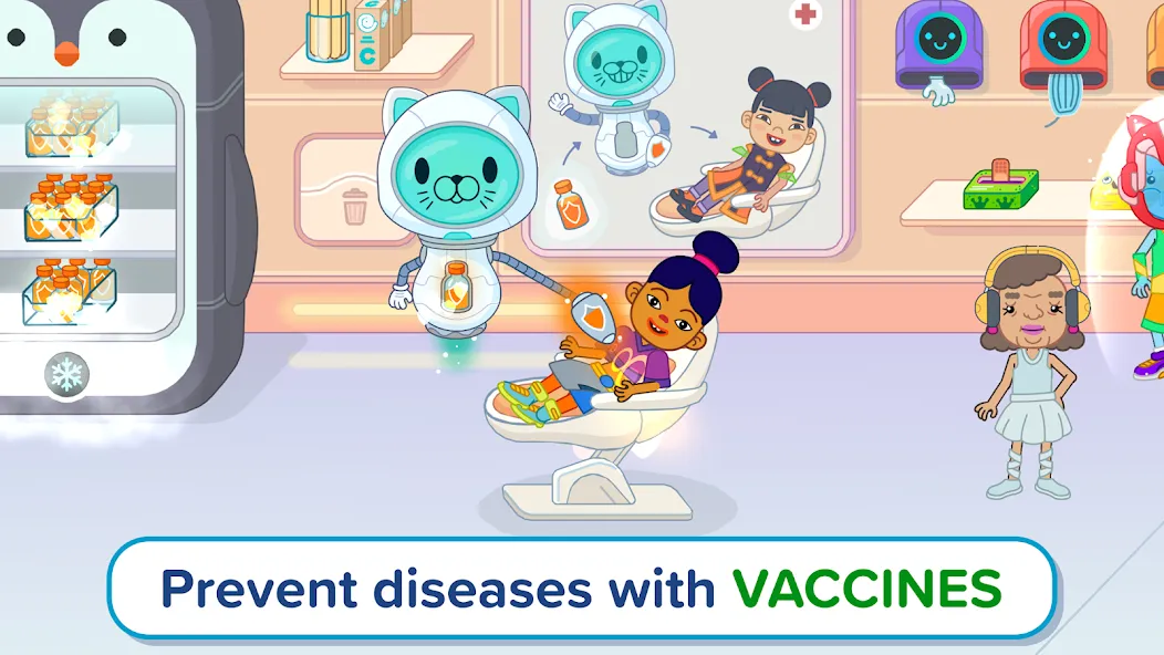 Pepi Hospital 2: Flu Clinic (Пепи Хоспитал 2) [МОД: Много монет, Открытые уровни и Мега MOD] Screenshot 4
