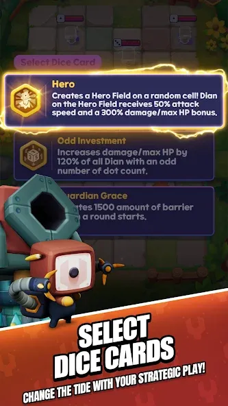 Roll Roll: Dice Heroes (Рэндом Дайс) [МОД: Меню, Бесконечные монеты и Открытые уровни] Screenshot 2