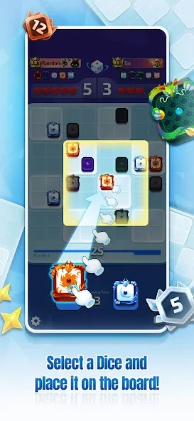 Random Dice: GO (Рэндом Дайс) [МОД: Все открыто, Дополнительные деньги и Меню MOD] Screenshot 1