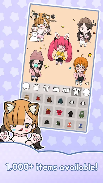 Unnie doll (Юнни кукла) [МОД: Много монет, Открытые уровни и Мега MOD] Screenshot 4
