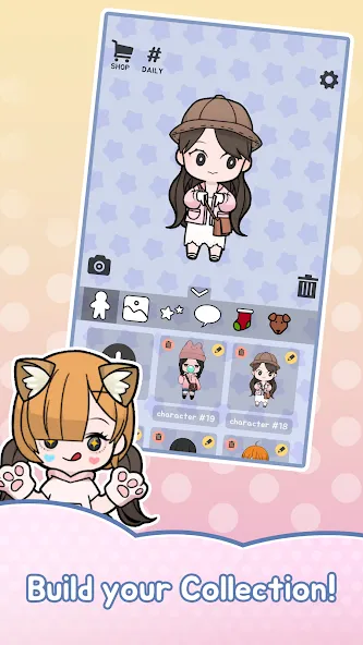 Unnie doll (Юнни кукла) [МОД: Много монет, Открытые уровни и Мега MOD] Screenshot 5