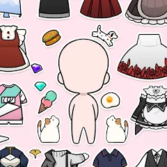 Скачать Unnie doll (Юнни кукла) [МОД: Много монет, Открытые уровни и Мега MOD] | Взлом Unnie doll на Андроид