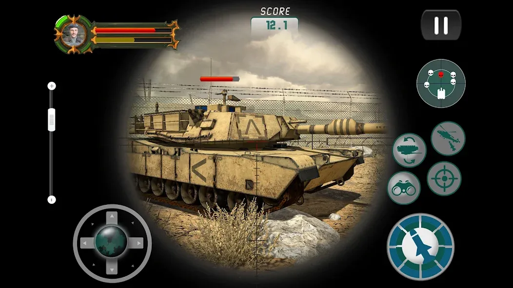 Army Tank Games Offline 3d [МОД: Много монет, Открытые уровни и Мега MOD] Screenshot 2