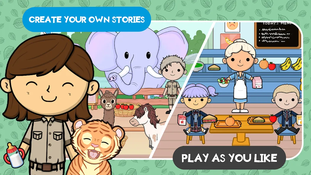 Lila's World:Create Play Learn [МОД: Бесконечные деньги, Монеты и Мега MOD] Screenshot 3
