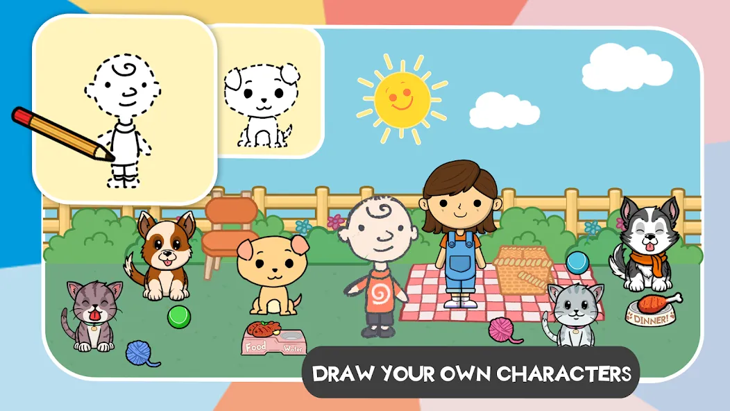 Lila's World:Create Play Learn [МОД: Бесконечные деньги, Монеты и Мега MOD] Screenshot 4