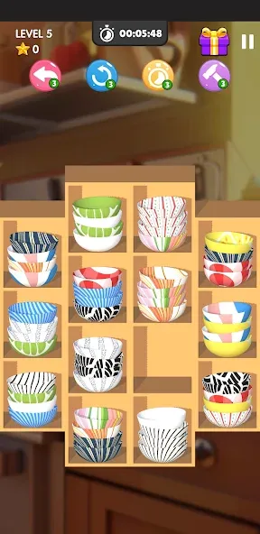 Bowl Sort Bonanza (Боул Сорт Бонанза) [МОД: Бесконечные деньги, Монеты и Мега MOD] Screenshot 2