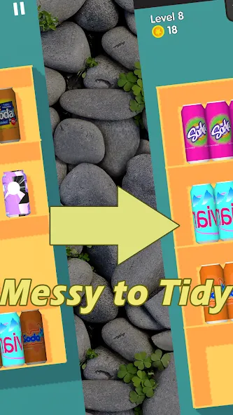 Tidy Box Match 3D (Тиди Бокс Матч 3Д) [МОД: Бесконечные деньги, Монеты и Мега MOD] Screenshot 2