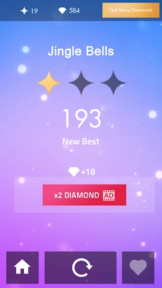 Piano Music Tiles Hot song (Пиано Мэджик Тайлз Хот сонг) [МОД: Все открыто, Дополнительные деньги и Меню MOD] Screenshot 5