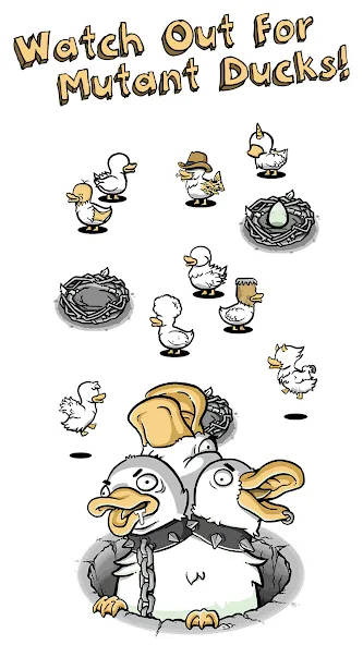 Clusterduck (Кластердак) [МОД: Много монет, Открытые уровни и Мега MOD] Screenshot 5