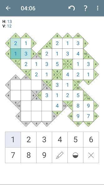 Kakuro (Cross Sums) [МОД: Много монет, Открытые уровни и Мега MOD] Screenshot 4